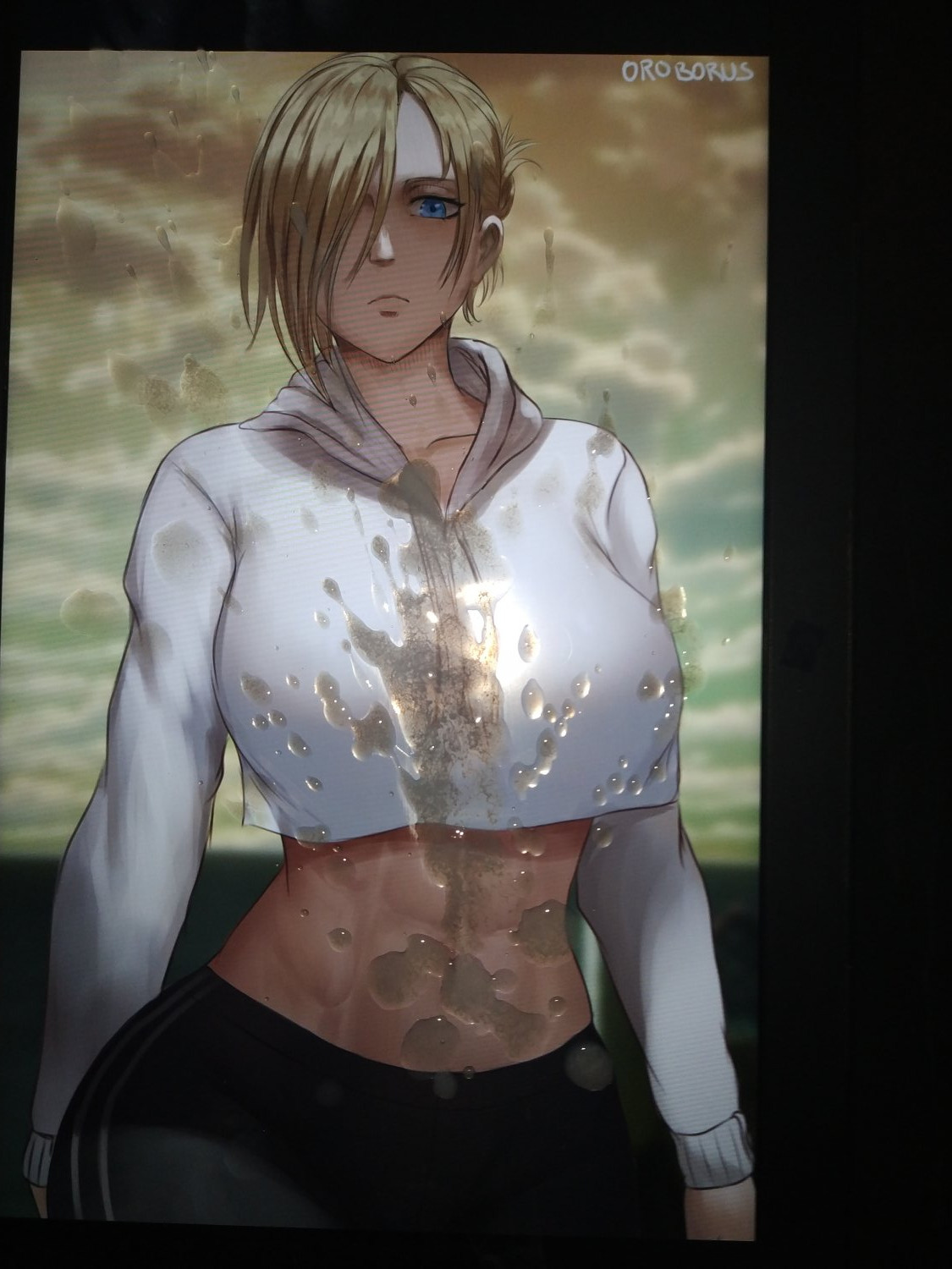 Annie cum tribute #2 #DkljXlO2