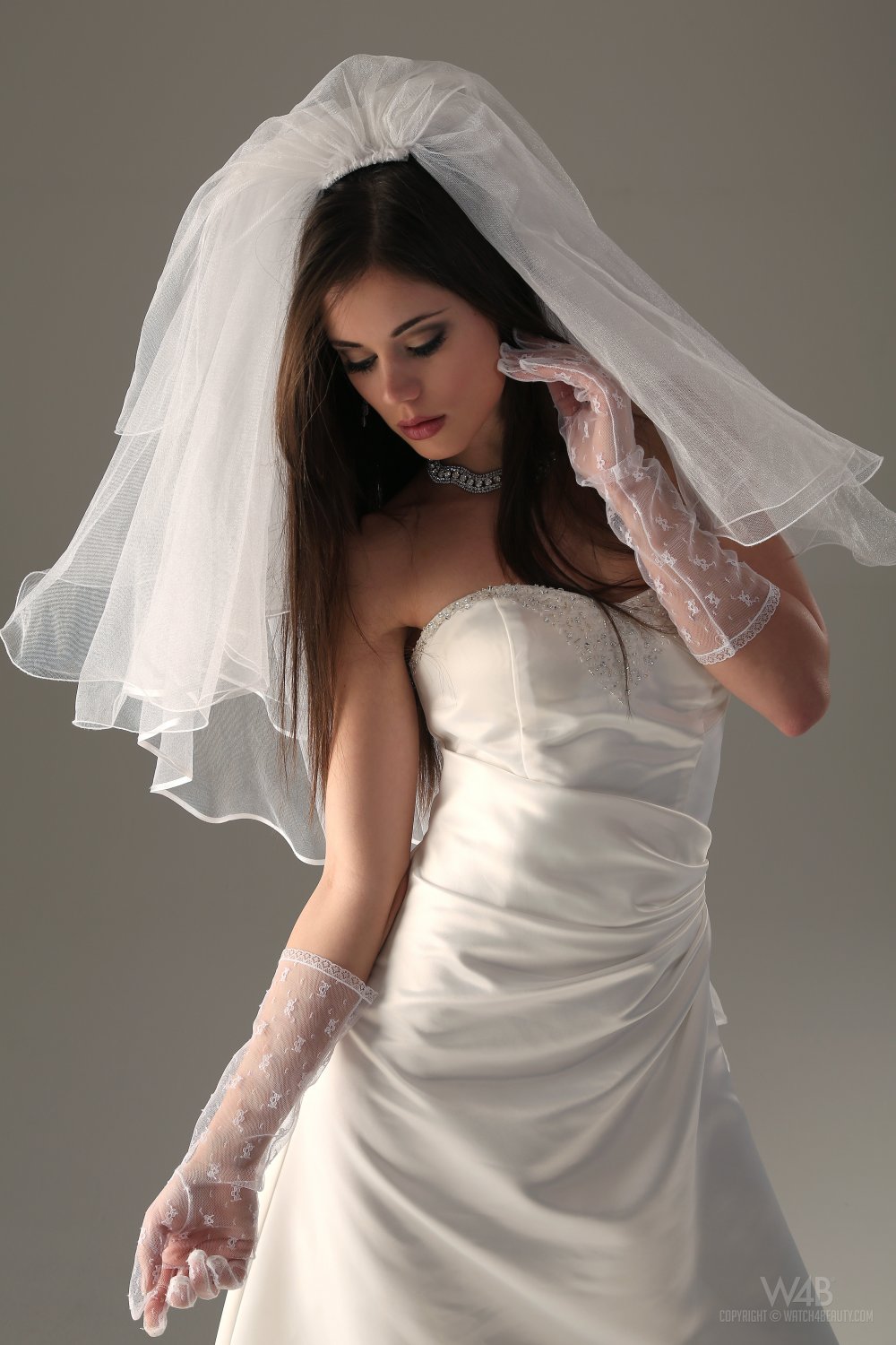 Little Caprice in White Wedding #4dC3IYHi
